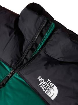 Giubbotto The North  Face Nupse Verde per Uomo