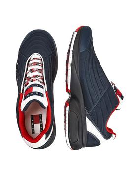 Sneaker Tommy Jeans Heritage Mix Navy Uomo