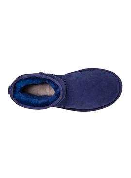 Stivales UGG Classic Mini Blu per Donna