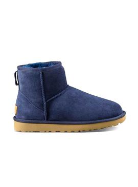 Stivales UGG Classic Mini Blu per Donna