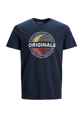 T-Shirt Jack & Jones Workwear  Blu per Uomo