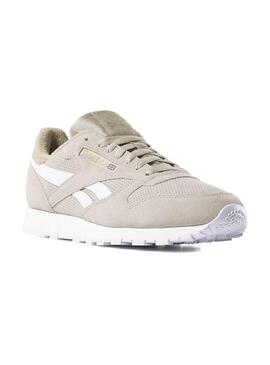 Sneaker Reebok Classic Leather MU Beige Uomo