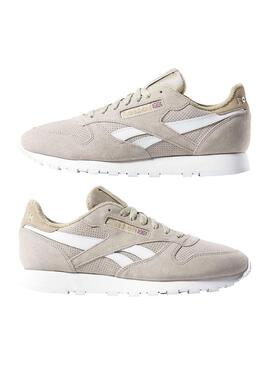 Sneaker Reebok Classic Leather MU Beige Uomo