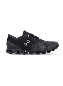 Sneaker On Running Cloud X Black Asphalt Donna 