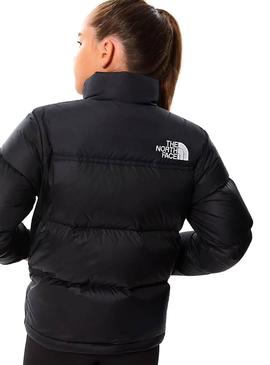 Giubbotto The North  Face Nuptse Nero Bambina e Bambino