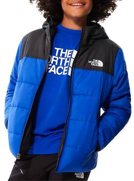 Giubbotto The North  Face Perrito Nero e Blu 