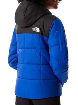 Giubbotto The North  Face Perrito Nero e Blu 