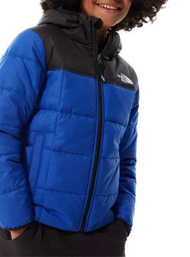 Giubbotto The North  Face Perrito Nero e Blu 