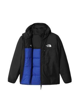 Giubbotto The North  Face Perrito Nero e Blu 