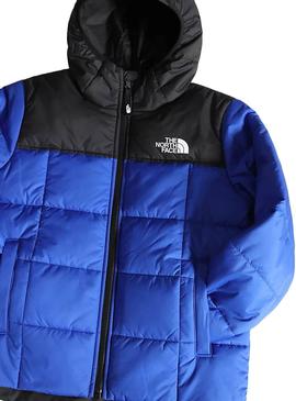 Giubbotto The North  Face Perrito Nero e Blu 