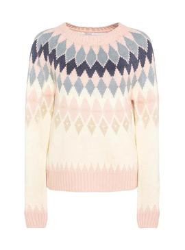 Pullover Only Arielle Rosa per Donna