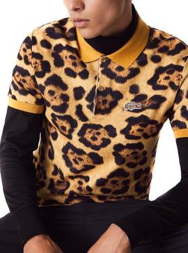 Polo Lacoste x National Geographic Leopard Uomo