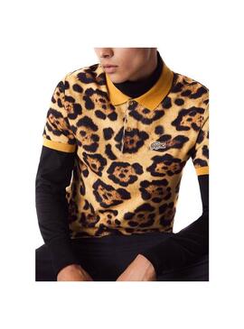 Polo Lacoste x National Geographic Leopard Uomo