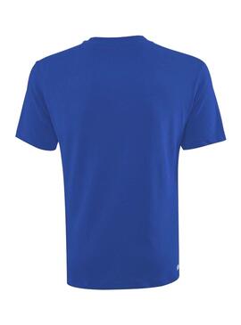T-Shirt Lacoste Basic Blu per Uomo