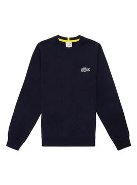 Felpa Lacoste x National Geographic Blu Navy