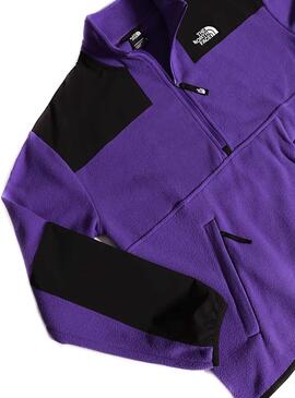 Felpa The North Face Pile viola per Donna