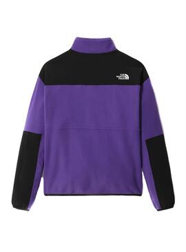 Felpa The North Face Pile viola per Donna