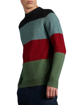 Pullover Superdry Harlo Colorblock Multicolor Uomo
