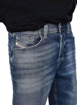 Pantaloni Diesel Larkee-Beex Blu per Uomo