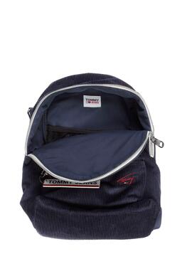 Zaino Tommy Jeans Mini Backpack Cord Blu Navy