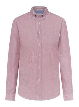 Camicia Hackett Begal Rosso per Uomo