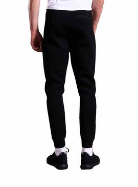 Pantaloni Superdry joggers gym tech Nero Uomo