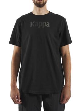T-Shirt Kappa Runis Nero per Uomo
