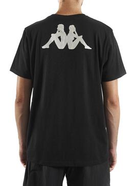 T-Shirt Kappa Runis Nero per Uomo