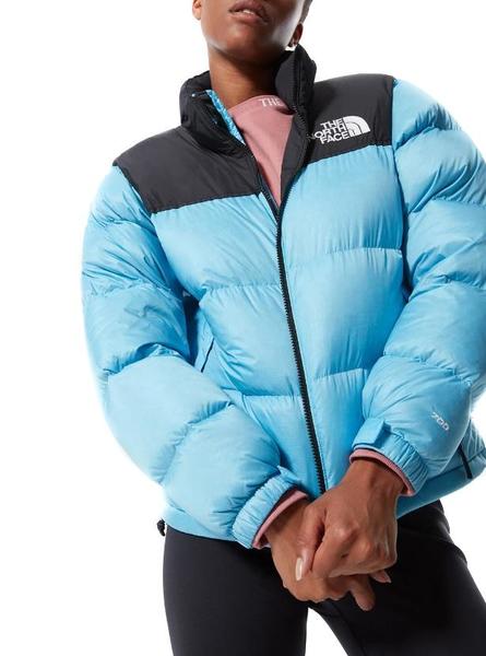 giubbotto north face blu
