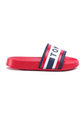 Flip flops Tommy Hilfiger Letter Rosso per Bambino