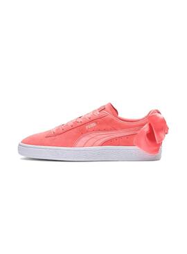 Sneaker Puma Suede Bow Pink