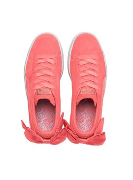 Sneaker Puma Suede Bow Pink