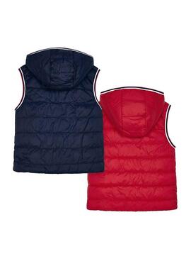 Gilet Mayoral Reversibile Blu Navy e Rosso Bambino