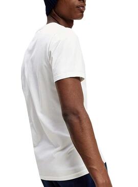 T-Shirt Tommy Jeans elasticizzato Bianco per Uomo