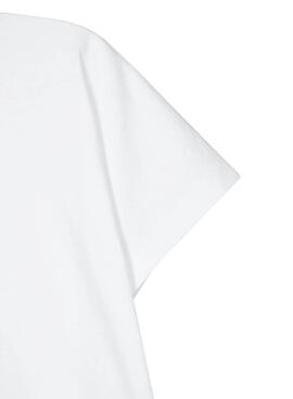 T-Shirt Name It Tixy Bianco per Bambina
