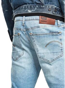 Jeans G-Star 3301 Blu per Uomo