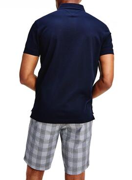 Polo Tommy Hilfiger 1985 Blu Navy per Uomo