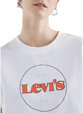 T-Shirt Levis Graphic  Variante Grigio per Donna