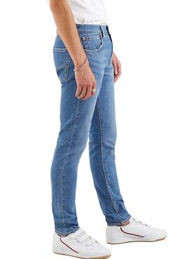 Jeans Levis 512 Slim Blu per Uomo
