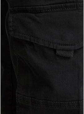 Pantaloni Jack & Jones Paul Nero per Bambino