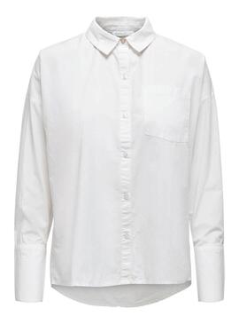 Camicia Only Sybil Bianco per Donna