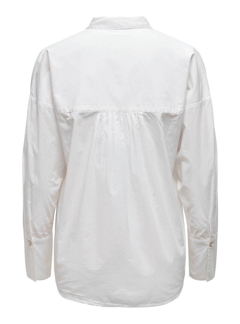 Camicia Only Sybil Bianco per Donna