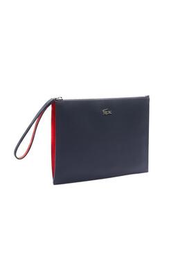 Borsa Lacoste Clutch Anna Blu Navy per Donna