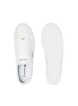 Sneaker Lacoste Ziane Plus Bianco per Donna