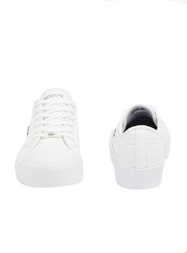 Sneaker Lacoste Ziane Plus Bianco per Donna