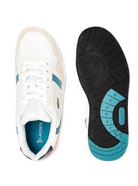 Sneaker Lacoste T-Clip Bianco per Donna