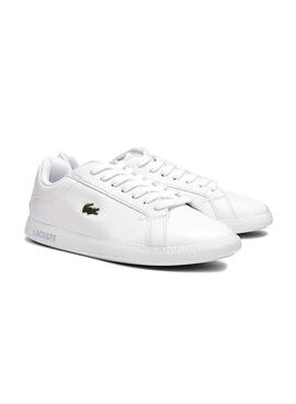 Sneaker Lacoste Graduate BL21 Bianco per Donna