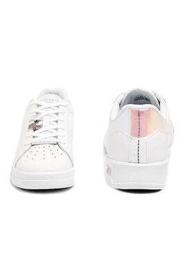 Sneaker Lacoste Twin Serve Bianco per Donna