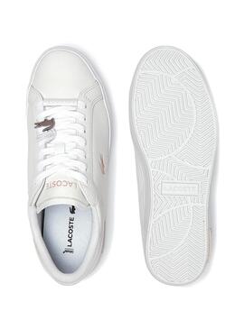 Sneaker Lacoste Powercourt 0921 Bianco Donna