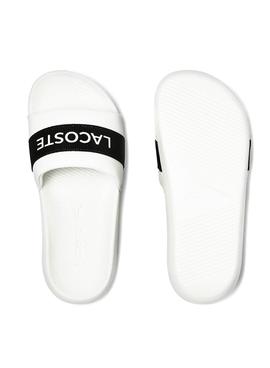 Flip flops Lacoste Croco Slide Bianco Uomo Donna
